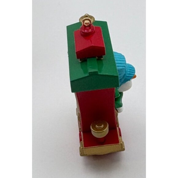 Hallmark Keepsake Cool Caboose Christmas Ornament Santas Holiday Train 2011 - Picture 9 of 11